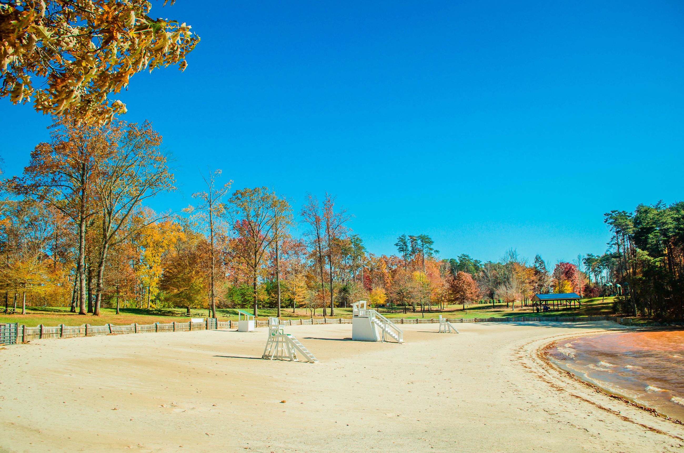 Smith Mountain Lake Community Park Beach Access White Sand